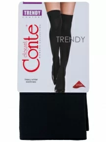 Женские гольфины Conte, 17С-156СП TRENDY 220, Nero, черные