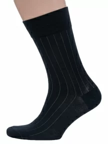 Набор мужских носков из микромодала, 6 пар (ТМ Sergio di Calze), PG-15SC2-6, ЧЕРНЫЕ