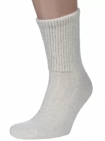 Носки из 100% монгольской шерсти (Монголка), 01173, БЕЖЕВЫЕ