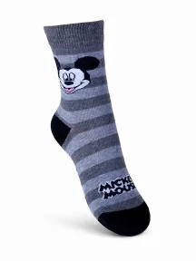 Детские носки RuSocks (Орудьевский трикотаж), DIN-77, рис. m09, СЕРЫЕ