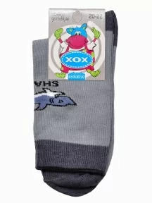 Детские носки ХОХ, d-1411, СЕРЫЕ