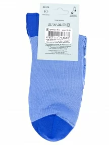 Детские носки LORENZline, П11, ТЕМНО-ГОЛУБЫЕ