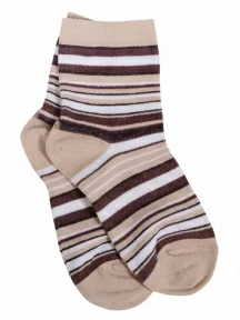 Детские носки LORENZline, Л31, БЕЖЕВО-КОРИЧНЕВЫЕ