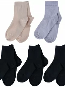 Комплект из 5 пар детских носков LORENZLine, 5-Л33, микс 10
