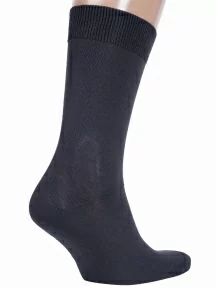Мужские носки из модала RuSocks (Орудьевский трикотаж), М-370/2, ТЕМНО-СЕРЫЕ