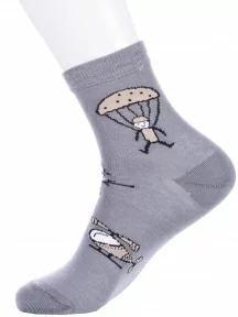 Детские носки LORENZline, П34, СЕРЫЕ