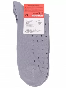 Мужские носки Брестские (БЧК), 14с2122, рис. 465, СВЕТЛО-СЕРЫЕ