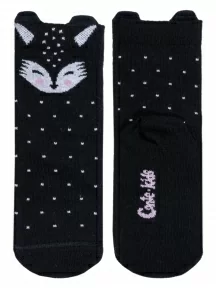 Детские короткие носки Conte kids, 17С-59СП, рис. 604, ЧЕРНЫЕ