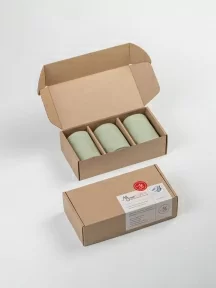 Набор из 3 пар мужских носков MSCLUB, 3-ПН-01, ФИСТАШКА