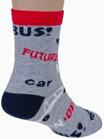 Детские носки RuSocks (Орудьевский трикотаж), Д3-13501, рис. 02, СЕРЫЕ