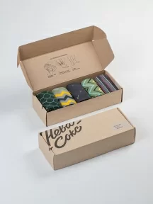 Набор из 5 пар мужских носков "Нева-Сокс", НС-5-НМ39, "Крокодил и черепаха"