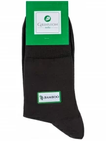 Комплект из 3 пар мужских бамбуковых носков Grinston socks (PINGONS), 3-15D1, КОРИЧНЕВЫЕ