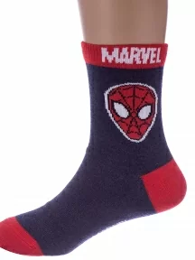 Детские носки MARVEL Conte kids, 17С-132/2СПМ, рис. 412, ТЕМНО-СИНИЕ