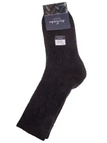 Мужские полушерстяные носки RuSocks (Орудьевский трикотаж) ЧЕРНЫЕ (М-580)