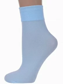 Женские носки Conte, 21С-84СП, LIGHT BLUE, светло-голубые