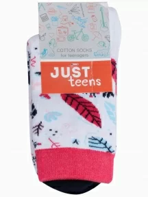 Детские носки "Красная ветка", С-2135, БЕЛЫЕ