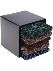 Набор мужских носков из мерсеризованного хлопка, 5 пар (ТМ Sergio di Calze), PG-20SC3-5, микс 2