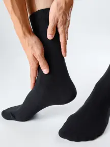 Комплект из 20 пар мужских носков CAVALLIERE (RuSocks) Темно-серый (С-330/1-20)