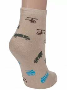 Комплект из 2 пар детских носков Альтаир, 2-А56, БЕЖЕВЫЕ