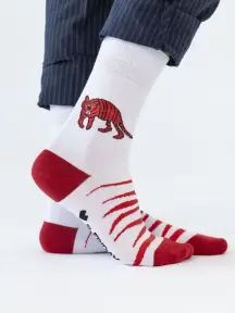 Носки unisex St. Friday Socks "Тигр повышенной богатости" (anton-1077-02)