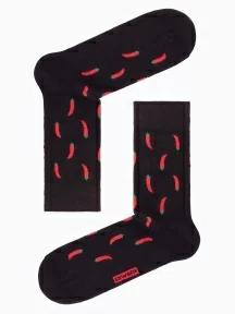 Комплект из 2 пар мужских носков DiWaRi, 2-17С-151СП, рис. 061, ЧЕРНЫЕ