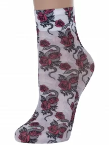 Женские носки Conte, 18С-76СП, рис. 213, МУЛЬТИКОЛОР