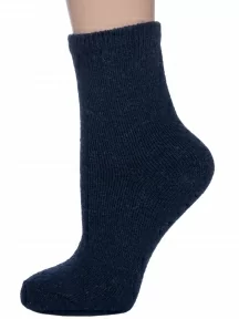 Детские теплые носки Hobby Line, 7645, ТЕМНО-СИНИЕ