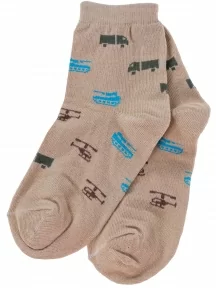 Комплект из 2 пар детских носков Альтаир, 2-А56, БЕЖЕВЫЕ