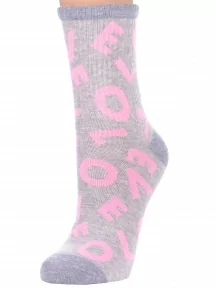 Женские спортивные носки "Красная ветка", С-2201, СЕРЫЕ