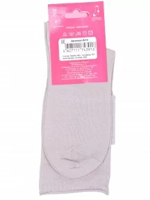 Женские бамбуковые носки LORENZline, Б10, СЕРЫЕ