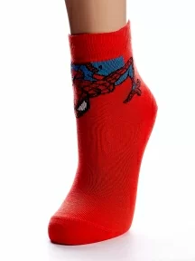 Детские носки MARVEL Conte kids, 17С-132/1СПМ, рис. 587, КРАСНЫЕ