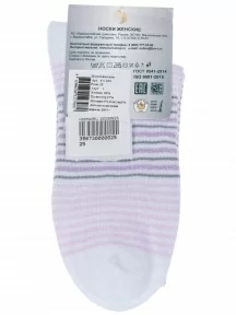 Женские носки "Борисоглебский трикотаж", 6С233, БЕЛЫЕ