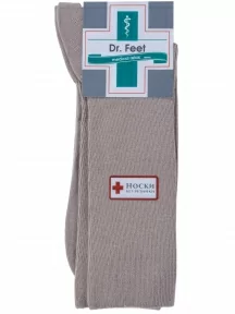 Комплект из 3 пар мужских медицинских носков Dr. Feet (PINGONS), 3-15DF1, БЕЖЕВЫЕ