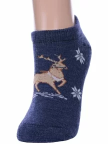 Женские махровые шерстяные носки АЛЬТАИР, ДМ-50, ДЖИНС