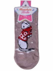 Женские носки Брестские (БЧК), 20С1133, рис. 685 КАПУЧИНО МЕЛАНЖ