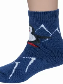 Детские махровые носки Альтаир, С129, ДЖИНС