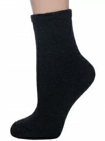 Детские махровые носки Hobby Line, 7619, ЧЕРНЫЕ