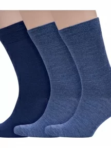 Комплект из 3 пар мужских шерстяных носков Sergio Di Calze (PINGONS), 3-21SC2, микс 2