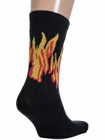 Мужские спортивные носки "Борисоглебский трикотаж", 4С1011, ЧЕРНЫЕ