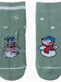 Детские махровые носки Альтаир, С90, САЛАТОВЫЕ