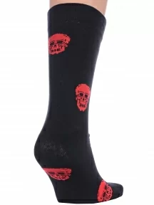 Мужские носки «Красная ветка», С-1342, ЧЕРНО-КРАСНЫЕ