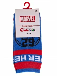 Детские носки MARVEL Conte kids, 17С-132/2СПМ, рис. 655, СИНИЕ