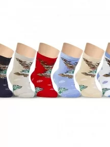 Детские махровые носки LORENZline, Л47, ГОЛУБЫЕ