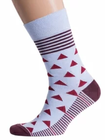 Мужские носки MSCLUB №М09, NM-93, ГОЛУБЫЕ