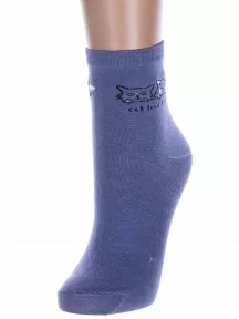 Женские носки Hobby Line, Нжх334-4, ТЕМНО-ДЖИНСОВЫЕ