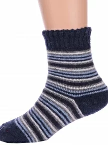 Детские теплые махровые носки Hobby Line, Ндам7630, ТЕМНО-СИНИЕ