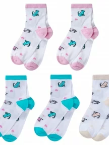 Комплект из 5 пар детских носков LORENZLine, 5-Л98, микс 4