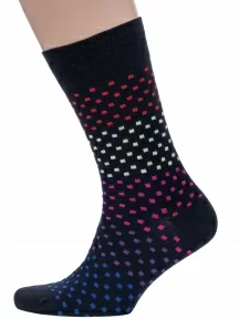 Мужские носки Grinston socks (PINGONS), 18D2, ЧЕРНЫЕ