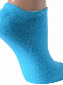 Женские ультракороткие носки ХОХ, G-3R7, БИРЮЗОВЫЕ