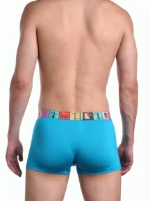 Мужские трусы-боксеры из вискозы Tuosite, TS8023-3, БИРЮЗОВЫЕ